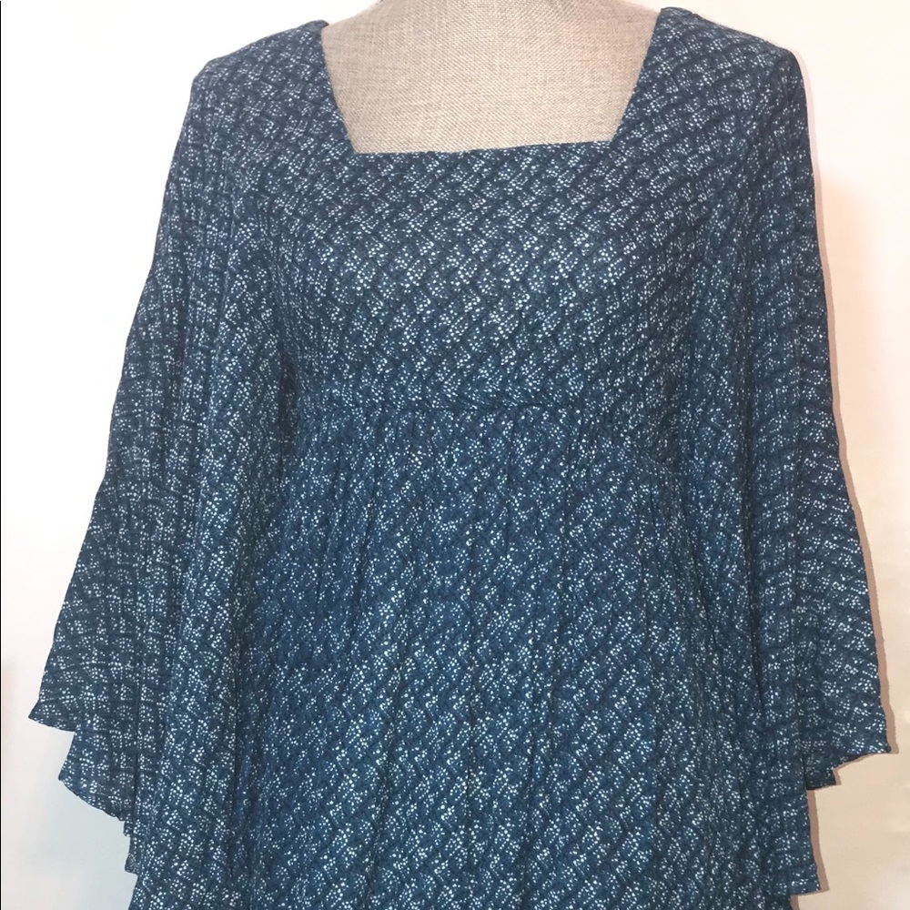 Earthbound Boho batwing sleeve Dress